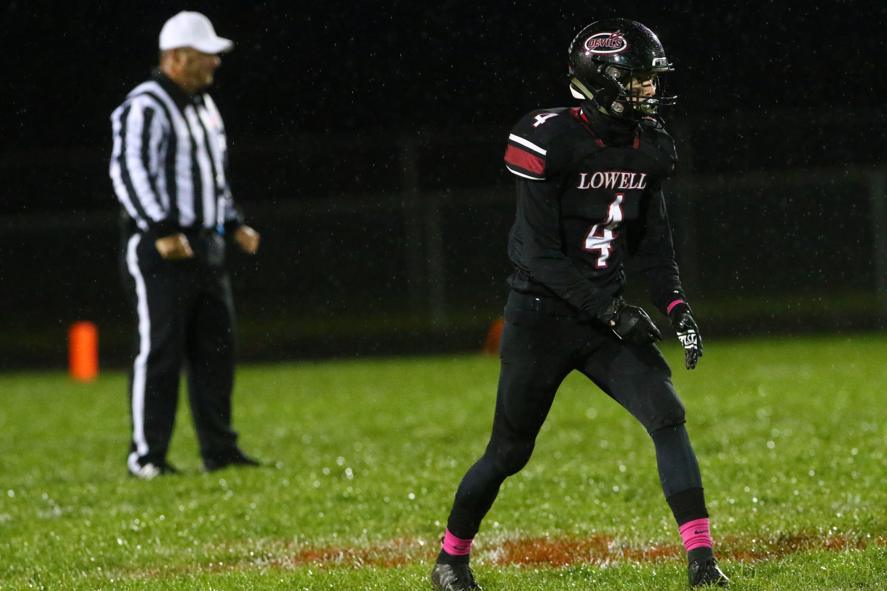 Hobart at Lowell football